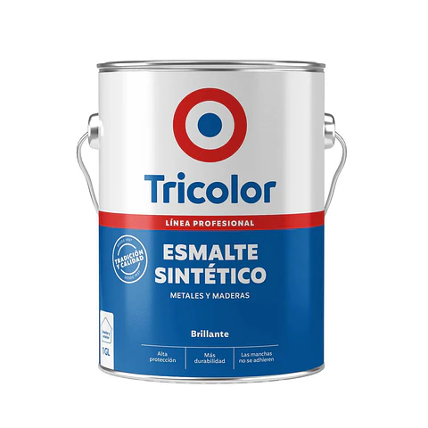 ESMALTE SINTETICO PROFESIONAL TRICOLOR NEGRO 1 GL