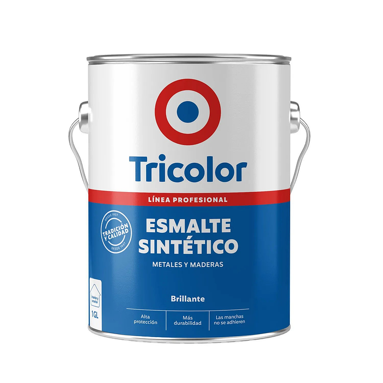 ESMALTE SINTETICO PROFESIONAL TRICOLOR NEGRO 1 GL 1