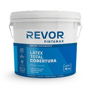 LÁTEX PINTAMAX REVOR BLANCO 4 GL PLAST