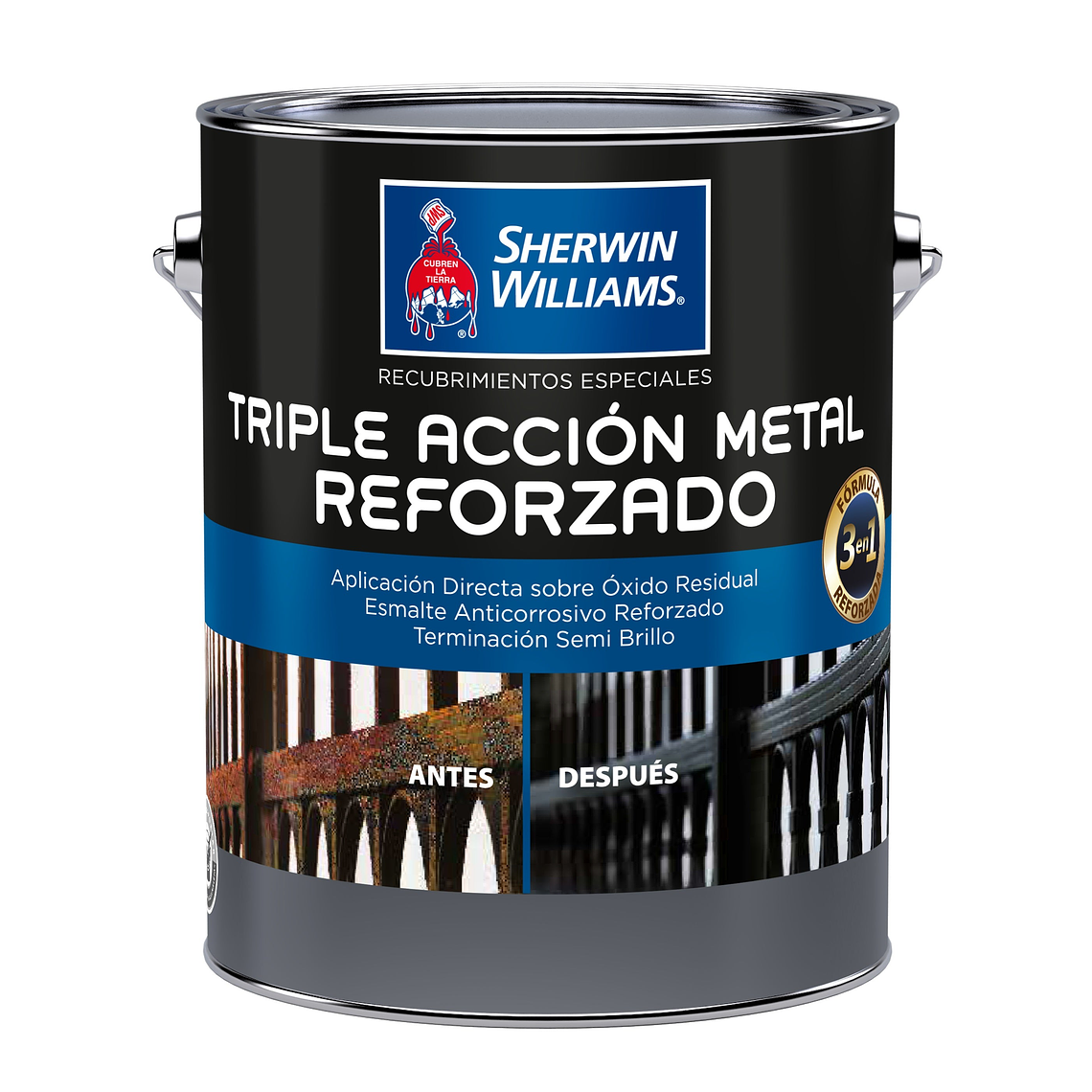TRIPLE ACCION METAL REFORZADO BASE R 1/4 GL 1