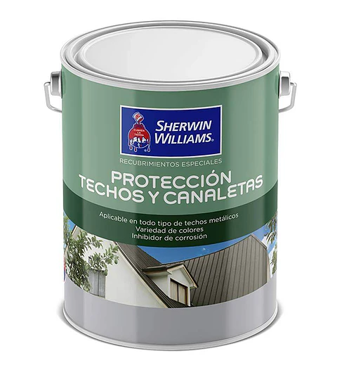 Protección Techos y Canaletas Rojo Óxido Galón