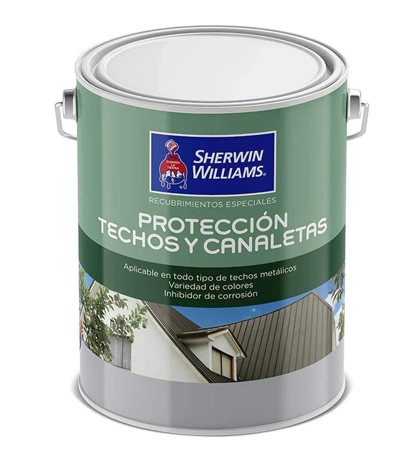 Protección Techos y Canaletas Rojo Óxido Galón 1