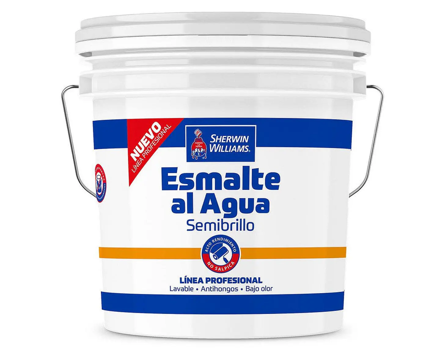 Esmalte al Agua Línea Profesional Semibrillo 2