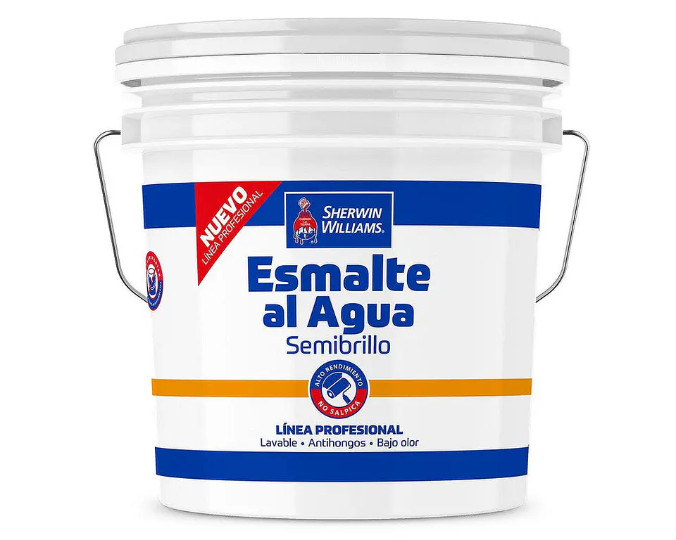 Esmalte al Agua Línea Profesional Semibrillo 2