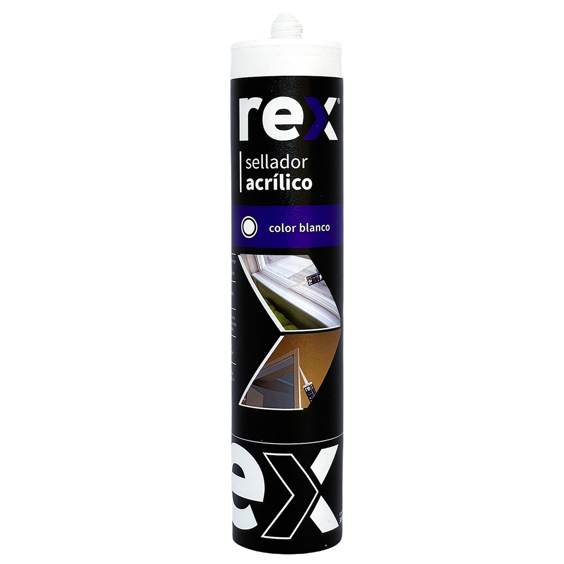 REX SELLADOR ACRÍLICO BLANCO, CARTUCHO 300 ML 1