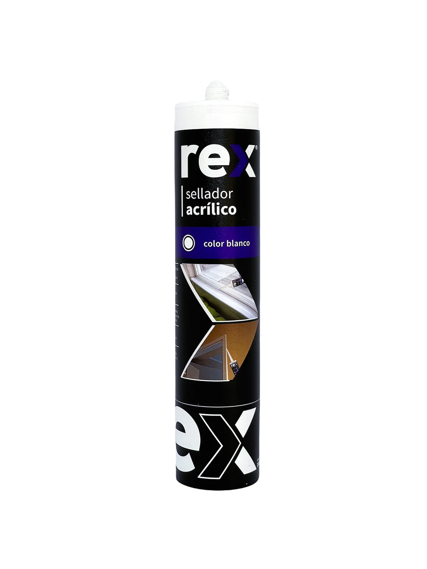 REX SELLADOR ACRÍLICO BLANCO, CARTUCHO 300 ML 1