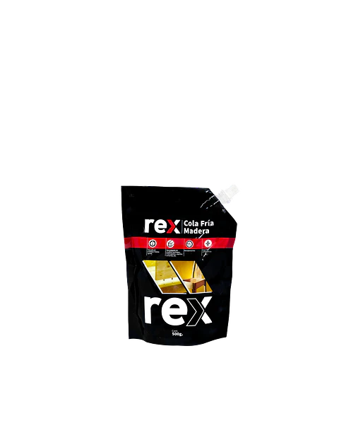  REX COLA FRÍA MADERA, DOY PACK 500 GR