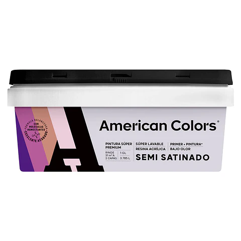 American Colors Semi Satinado Galón
