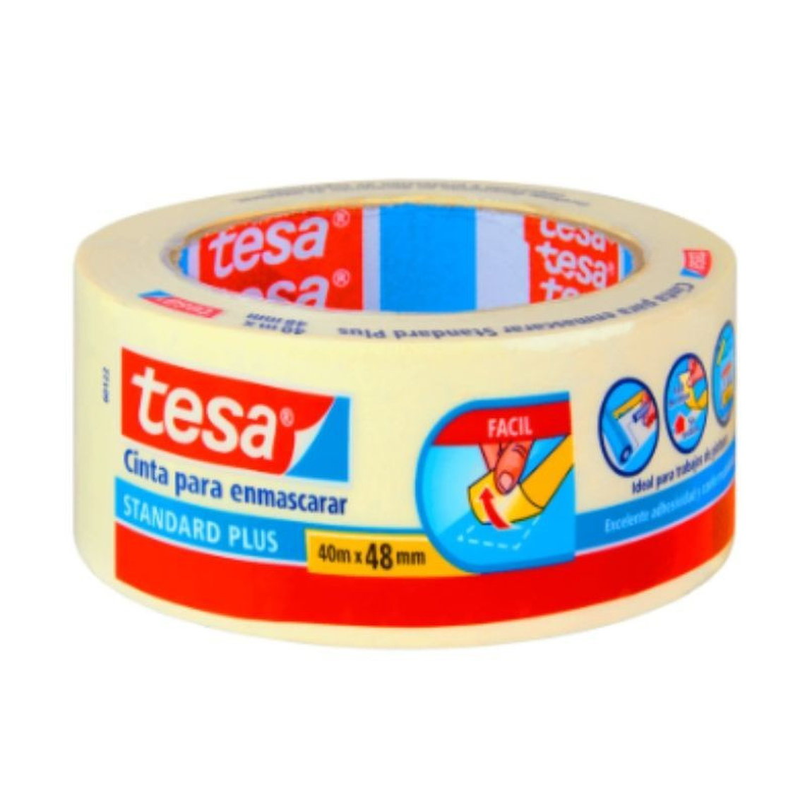 CINTA DE ENMASCARAR 40M X 48MM TESA 1