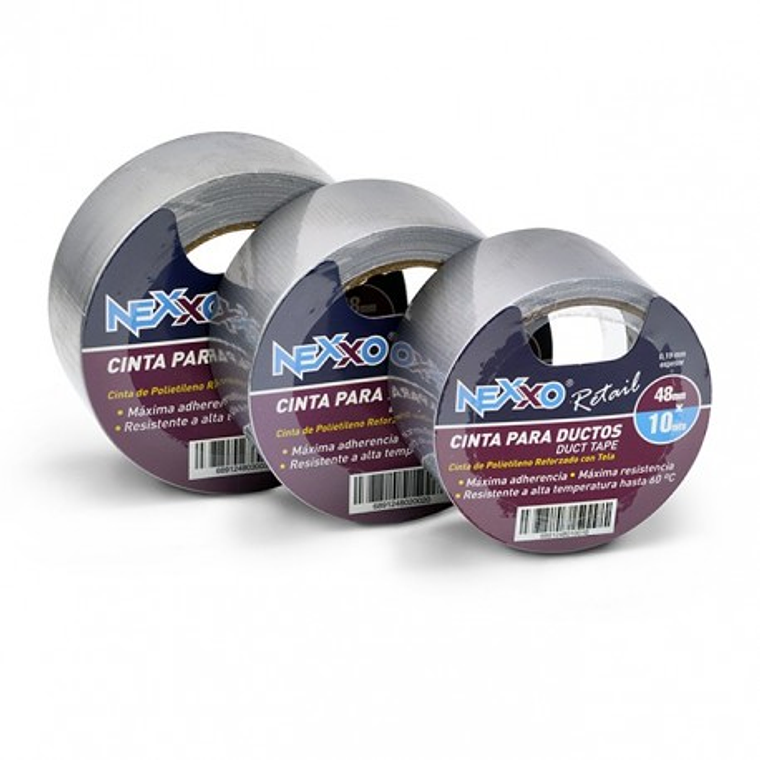 CINTA DUCT TAPE 48MM X 10 MT NEXXO 1