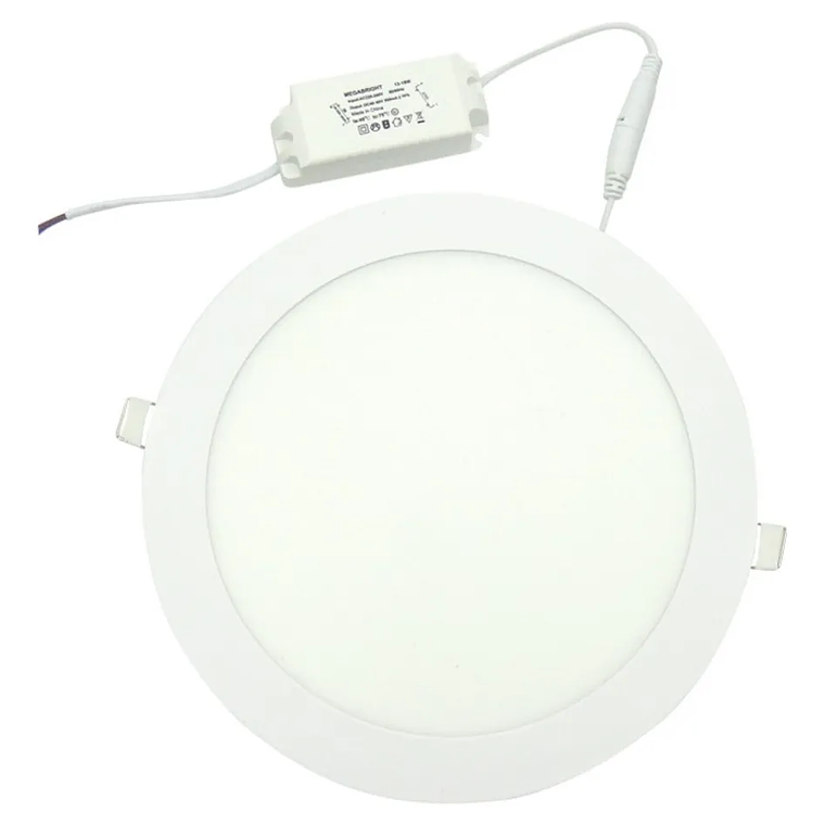 PANEL LED REDONDO EMBUTIDO 12W LUZ FRIA (6000K) 2