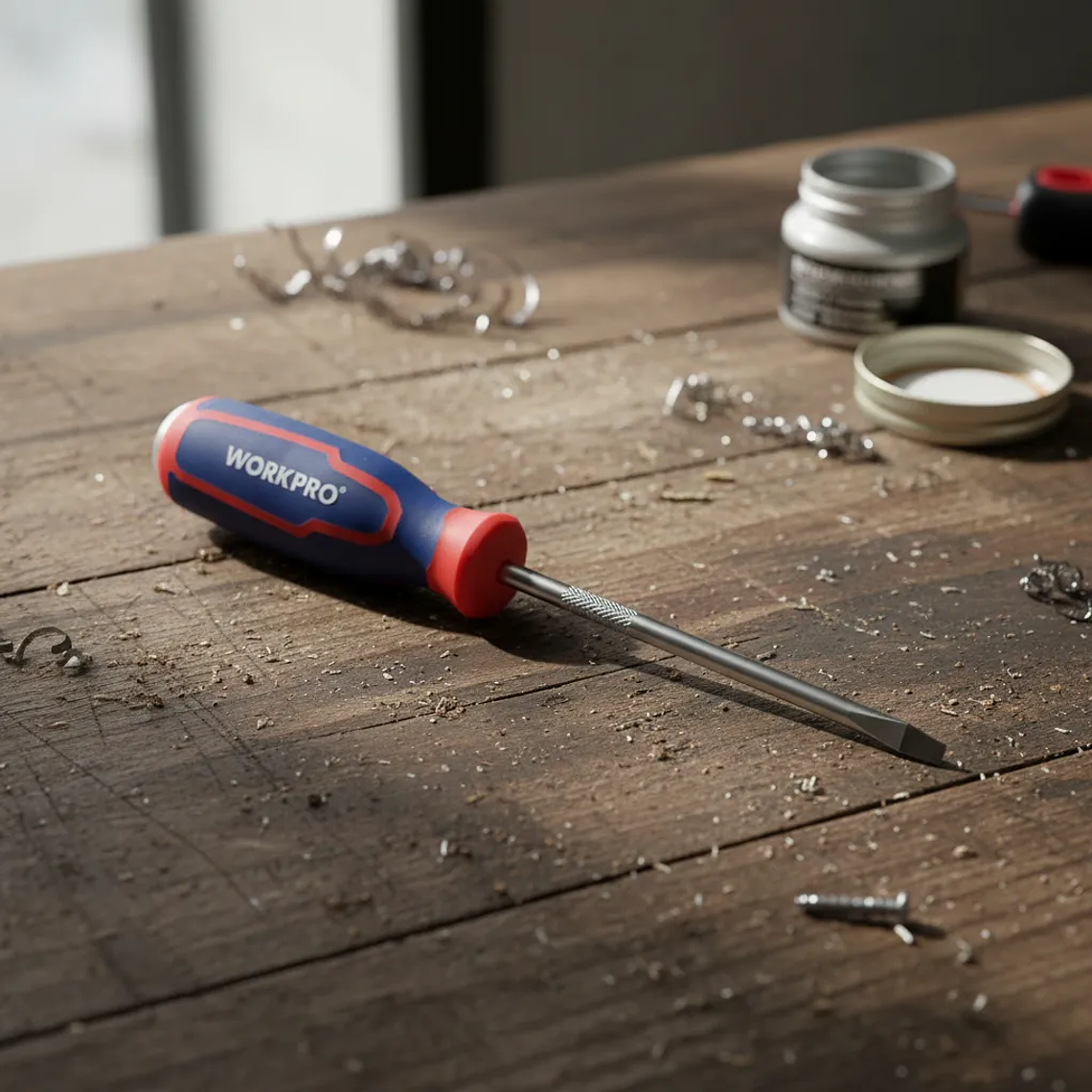 JUEGO DESTORNILLADORES 2 PIEZAS (PH2X150MM + SL6.5X150MM) WORKPRO 2