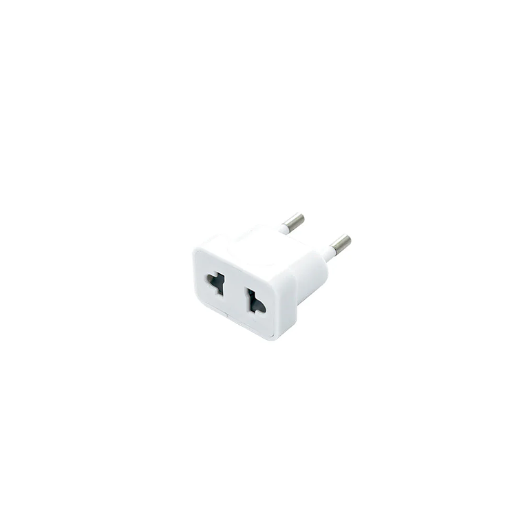 ADAPTADOR AMERICANO 10A, 250V, 2P, BLANCO LEXO 1