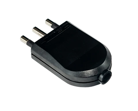 MACHO CONVERTIBLE 2 PIEZAS S/RECTA C/T 10A 2P+T NEGRO MEC