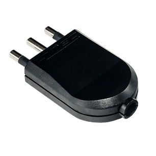 MACHO CONVERTIBLE 2 PIEZAS S/RECTA C/T 10A 2P+T NEGRO MEC