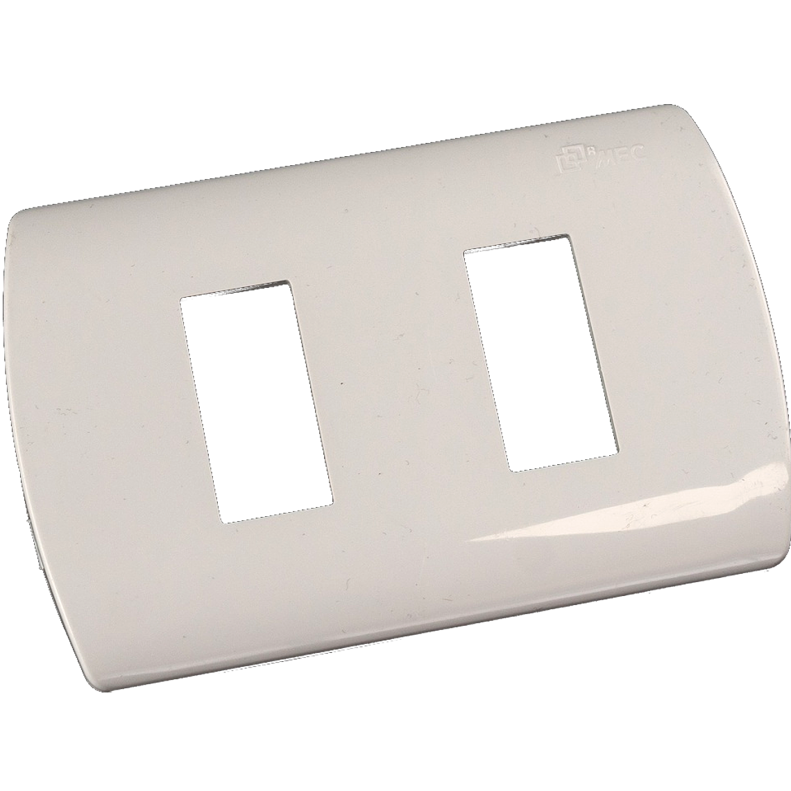 PLACA 2 MODULOS BLANCA ARIS MEC 1