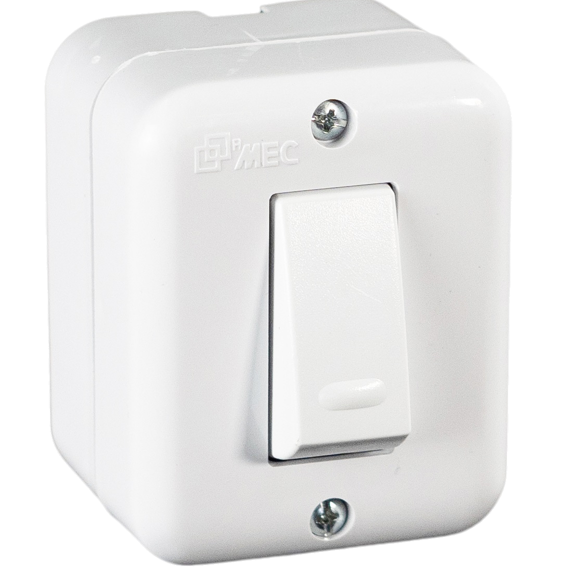 INTERRUPTOR SIMPLE SOBRE PUESTO 9/12 10 AMPERES BLANCO ARIS MEC 1
