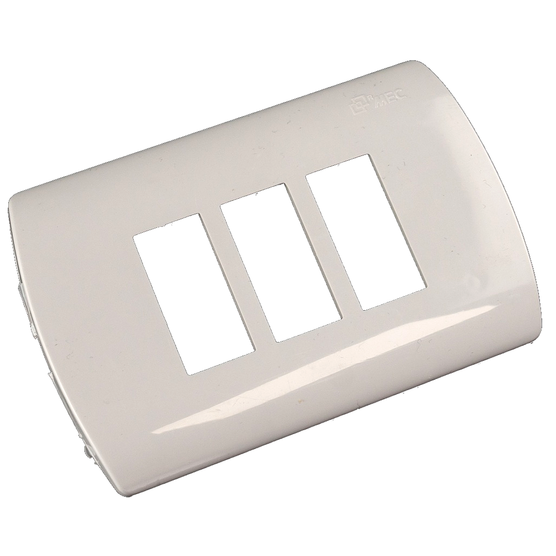 PLACA 3 MODULOS BLANCA ARIS MEC 1