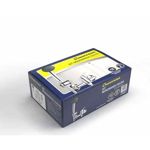 KIT MONOMANDO SOLO DUCHA ESTANDAR HOFFENS