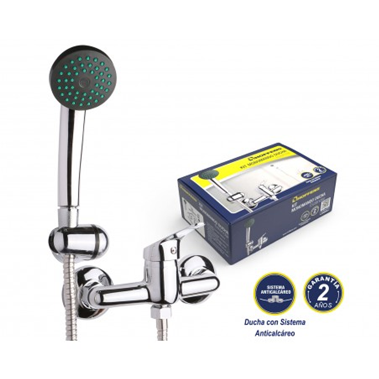 KIT MONOMANDO SOLO DUCHA ESTANDAR HOFFENS 3