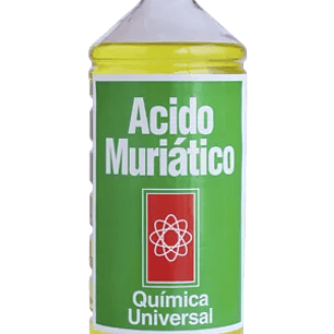 ACIDO MURIATICO 1LT QUIMICA UNIVERSAL