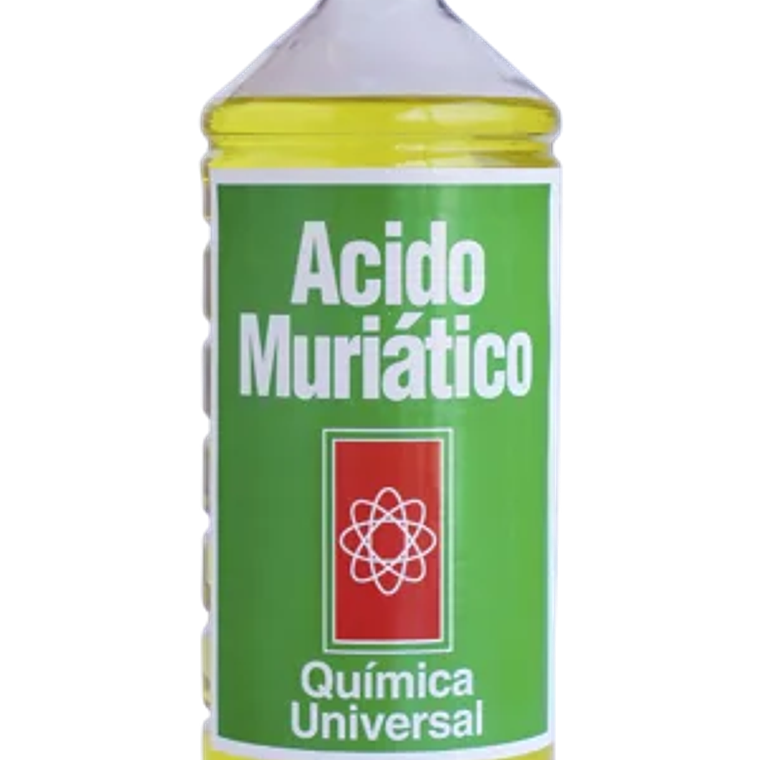 ACIDO MURIATICO 1LT QUIMICA UNIVERSAL 1