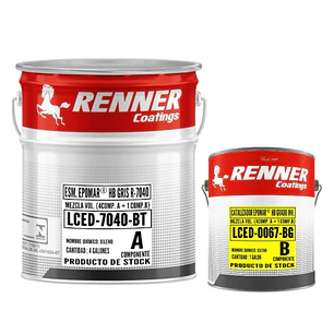 KIT Tineta 5 GL Epóxico Epomar HB 650 65% Sólidos Renner
