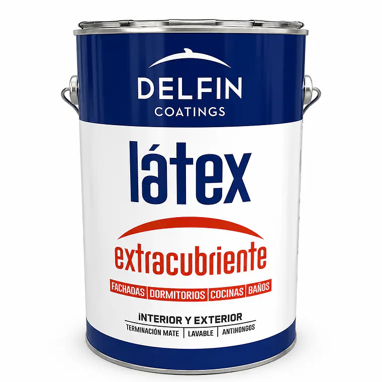Látex Extracubriente Galón Delfin Coatings  1