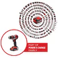 PROFESSIONAL Taladro de impacto inalámbrico TP-CD 18/50 Li-i BL (2x2,0Ah) - Miniatura 2