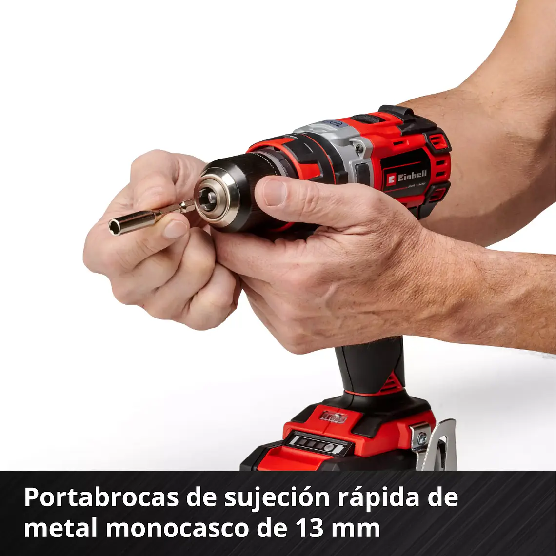 PROFESSIONAL Taladro de impacto inalámbrico TP-CD 18/50 Li-i BL (2x2,0Ah) 6