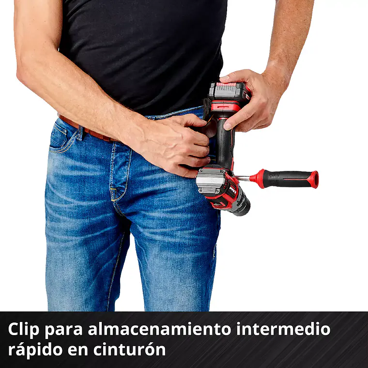 PROFESSIONAL Taladro de impacto inalámbrico TP-CD 18/70 Li-i BL (2x2,0Ah) 9