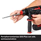 PROFESSIONAL Rotomartillo inalámbrico TP-HD 18/28 Li BL+4 (1x3,0Ah+) - Miniatura 11