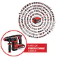 PROFESSIONAL Rotomartillo inalámbrico TP-HD 18/28 Li BL+4 (1x3,0Ah+) - Miniatura 3
