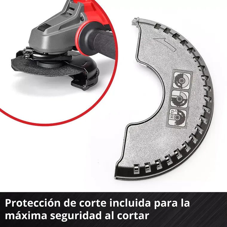 PROFESSIONAL Esmeril angular inalámbrico AXXIO 18/115 11