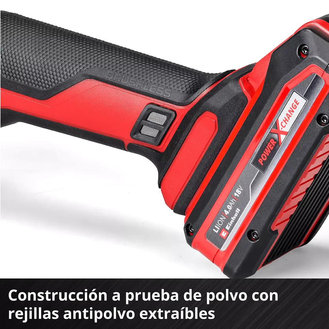 PROFESSIONAL Esmeril angular inalámbrico AXXIO 18/115 8