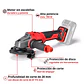 PROFESSIONAL Esmeril angular inalámbrico AXXIO 18/115 - Miniatura 4