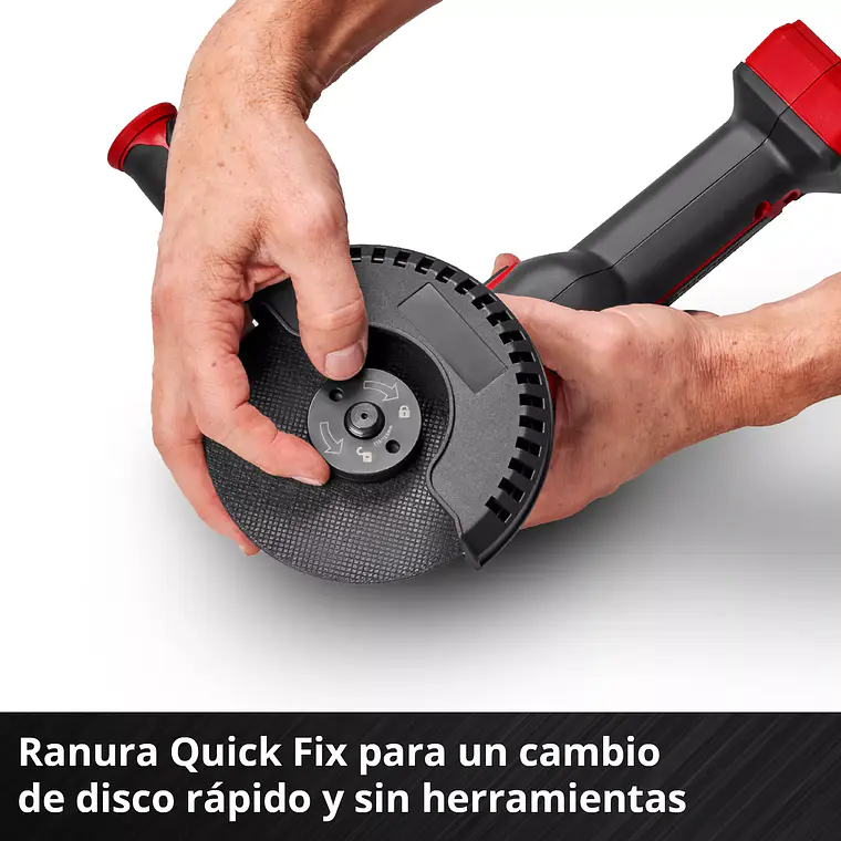 PROFESSIONAL Esmeril angular inalámbrico TP-AG 18/125 CE Q Li - Solo 8