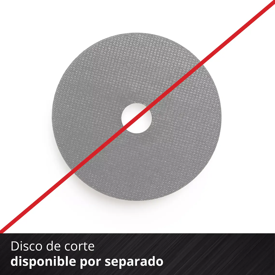 PROFESSIONAL Esmeril angular inalámbrico TP-AG 18/125 CE Q Li - Solo 7