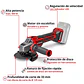 PROFESSIONAL Esmeril angular inalámbrico TP-AG 18/125 CE Q Li - Solo - Miniatura 4