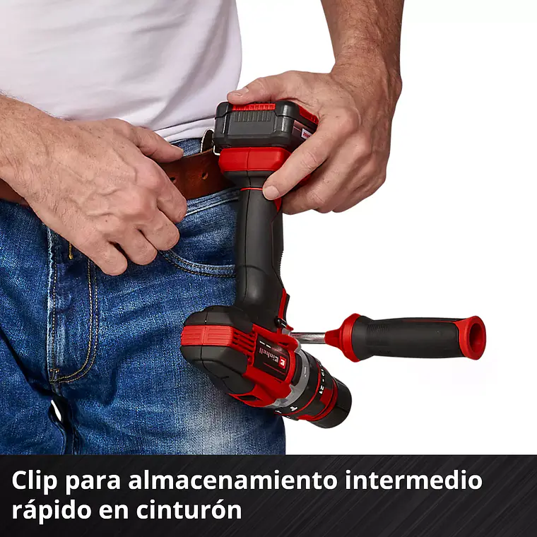 Taladro de impacto inalámbrico TE-CD 18/48 Li-i (2x2,0Ah) 10