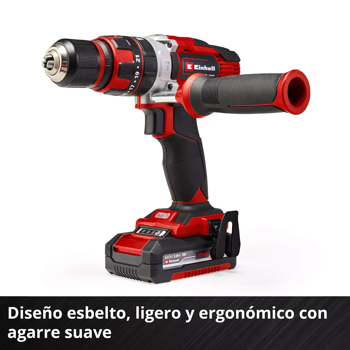 Taladro de impacto inalámbrico TE-CD 18/48 Li-i (2x2,0Ah) 9