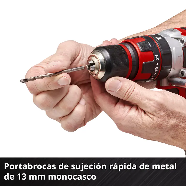 Taladro de impacto inalámbrico TE-CD 18/48 Li-i (2x2,0Ah) 7