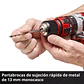 Taladro de impacto inalámbrico TE-CD 18/48 Li-i (2x2,0Ah) - Miniatura 7