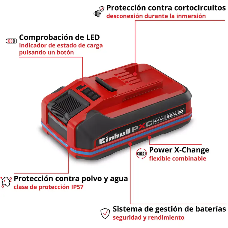 Batería PXC+ 18V 4,0Ah SEALED 4