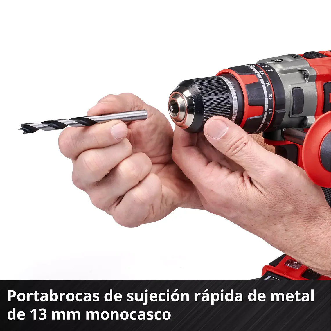 PROFESSIONAL Taladro de impacto inalámbrico TP-CD 18/80 Li-i BL (2x2,0Ah) 9