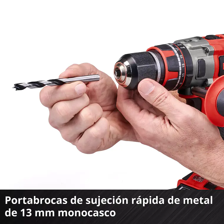 PROFESSIONAL Taladro de impacto inalámbrico TP-CD 18/80 Li-i BL (2x2,0Ah) 9