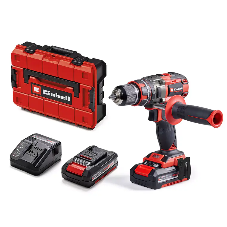 PROFESSIONAL Taladro de impacto inalámbrico TP-CD 18/80 Li-i BL (2x2,0Ah) 1