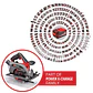 PROFESSIONAL Sierra circular inalámbrica TP-CS 18/165 Li BL - Solo - Miniatura 3
