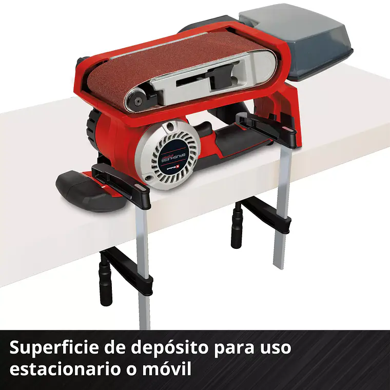 PROFESSIONAL Lijadora de banda inalámbrica TP-BS 18/457 Li BL - Solo 9