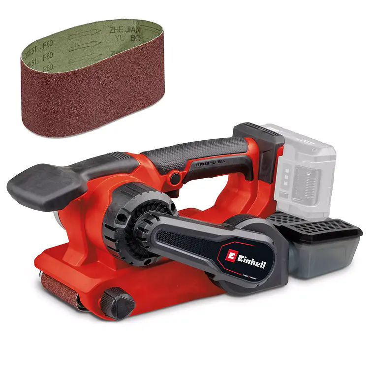 PROFESSIONAL Lijadora de banda inalámbrica TP-BS 18/457 Li BL - Solo 1
